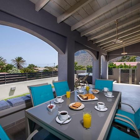 Mare View Stavros Villa Bagian luar foto